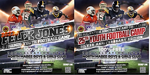 2023 Felix Jones and Friends Youth Football Camp primary image