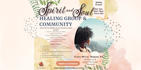 Spirit and Soul Healing Group & Community