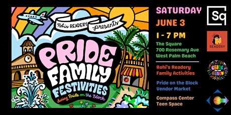 Family Pride Festivities by Rohi’s Readery during Pride on The Block!