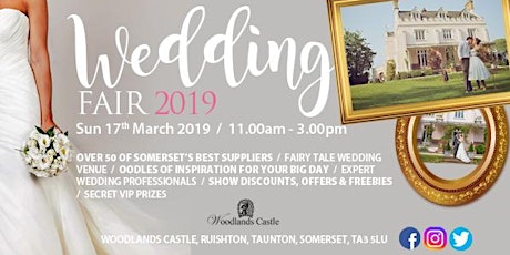 Woodlands Castle Annual Wedding Fair 2019 primary image
