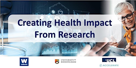 Creating Health Impact from Research: Course of 3 Live Sessions