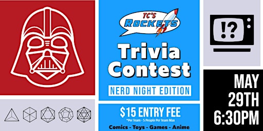 TC's Rockets Trivia Contest: Nerd Night Edition primary image