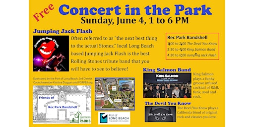 Free Concert in the Park with Jumping Jack Flash primary image