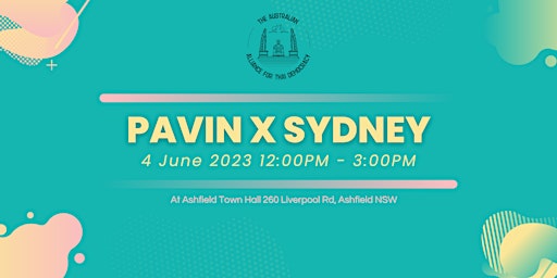 Imagen principal de AATD x Pavin in Sydney 2023