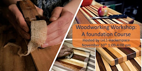 Woodworking Workshop - A foundation Course (cutting boards) primary image