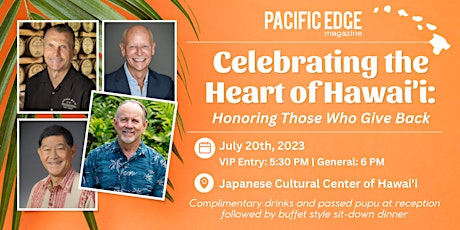 Celebrating the Heart of Hawai'i: Honoring Those Who Give Back primary image