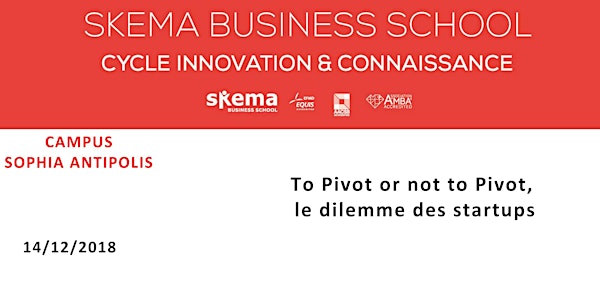 To Pivot or not to Pivot, le dilemme des startups | Cycle Innovation & Conn...