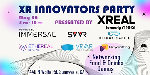 XR Innovators Party presented by XREAL (formerly nreal) primary image