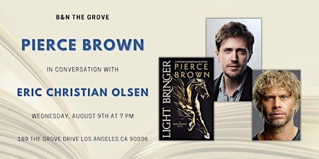 Pierce Brown discusses & signs LIGHT BRINGER at B&N The Grove
