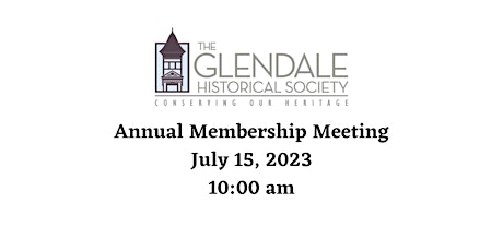 TGHS Annual Membership Meeting: Historic Glendale Eats and Drinks