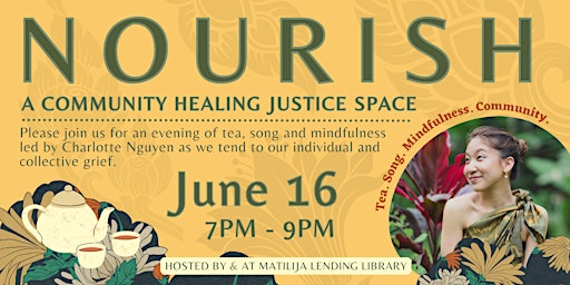 NOURISH: A Community Healing Justice Space primary image