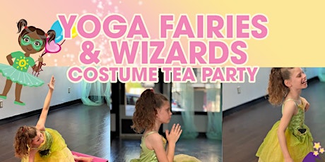 Yoga Fairy & Wizard Costume Tea Party Ages 2 & 3