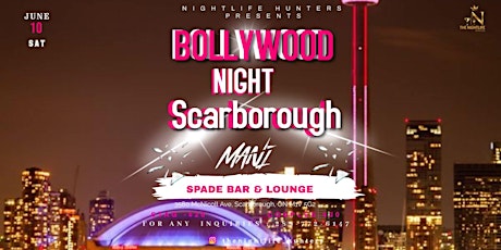 SCARBOROUGH -BIGGEST Bollywood  Saturday Night