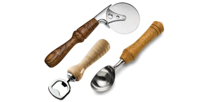 Handmade Gifts: Pizza Cutters, Bottle Openers, & Ice Cream Scoops - Burnsville
