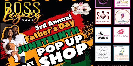 3rd Annual Father's Day/Juneteenth Pop-Up Shop primary image