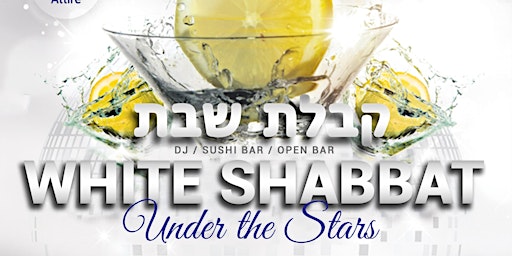 Hauptbild für White Shabbat under the Stars-Jewish Young Professionals Beverly Hills