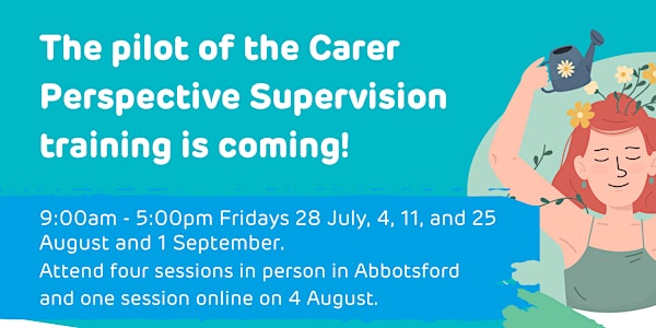 Carer Perspective Supervision Training pilot