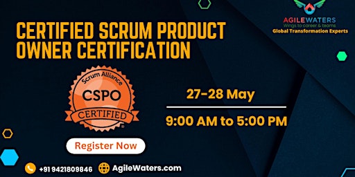 Certified Scrum Product Owner® Certification Course primary image