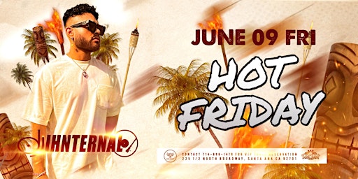 Hot Friday with DJ Ihnternal primary image