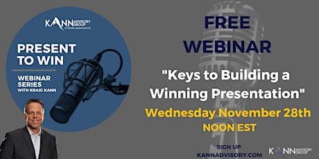 Keys to Building a Winning Presentation primary image