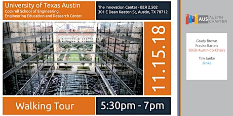 University of Texas:Engineering Education and Research Center Walking Tour primary image