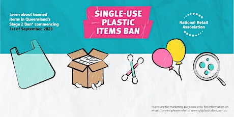 QLD Stage 2 Plastics Ban Information Session primary image