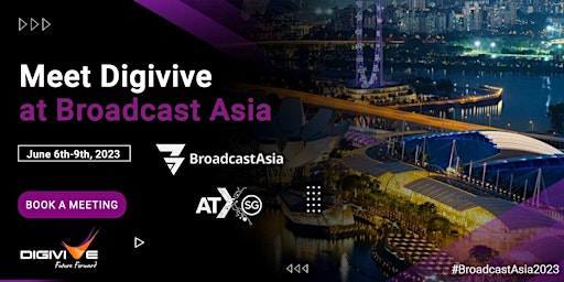 Imagem principal de Broadcast Asia 2023| Asia Tech x Singapore 2023