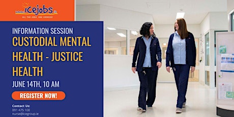 Custodial Mental Health - Justice Health - Information Session