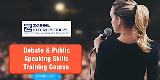 Debate & Public Speaking Skills Training Course primary image