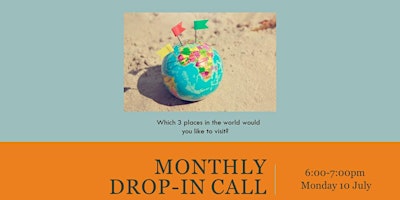 Monthly drop-in call with Sylvana Caloni