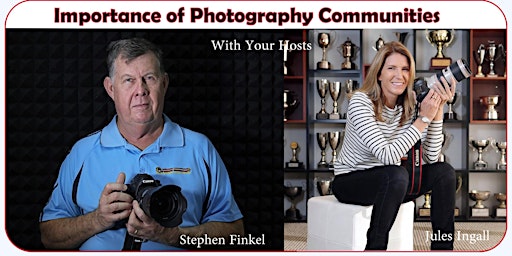 Importance of Photography Communities with Jules Ingall and Stephen Finkel primary image