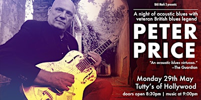 Peter Price - return of veteran English acoustic blues artist primary image