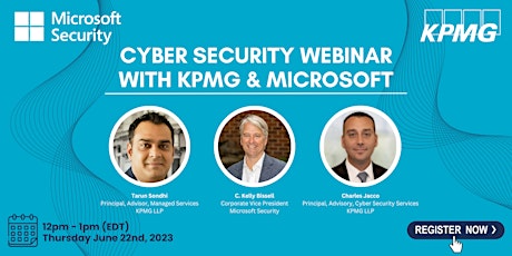 Cyber Security Webinar with KPMG and Microsoft Security