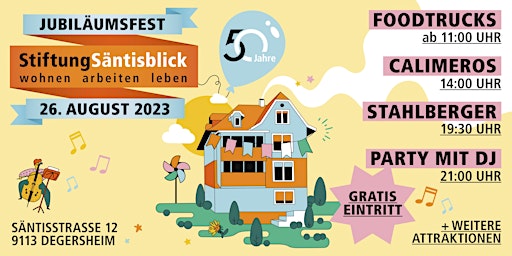 Hauptbild für 50 Jahre Jubiläumsfest – Stiftung Säntisblick