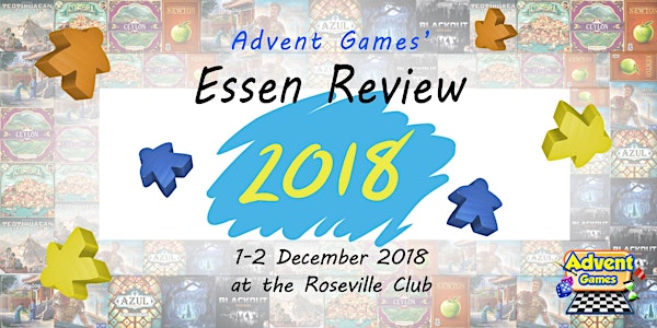 Advent Games' Essen Review 2018