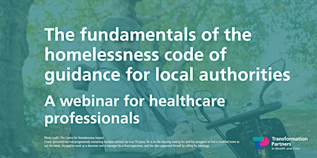 The fundamentals of the homelessness code of guidance for local authorities
