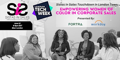 SIS Touchdown in London Town: Empowering Women of Color in Corporate Sales