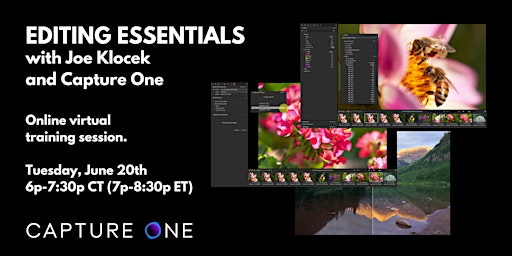 Editing Essentials with Joe Klocek and Capture One primary image