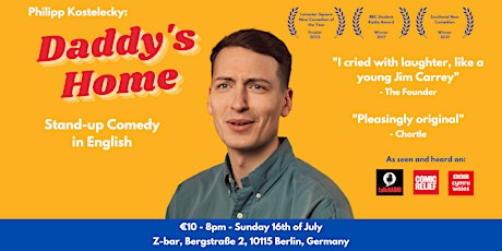 Philipp Kostelecky: Daddy's Home (A Comedy Show in English)
