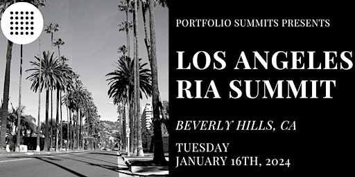 Los Angeles RIA Summit primary image