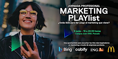 Imagen principal de MARKETING PLAYlist: Jornada Profesional para dar juego al marketing