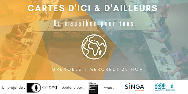 Mapathon "Cartes d'ici & d'ailleurs" à Grenoble @ La Coop Infolab