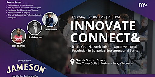 Imagen principal de Innovate & Connect  - Expat & Entrepreneur Night Sofia