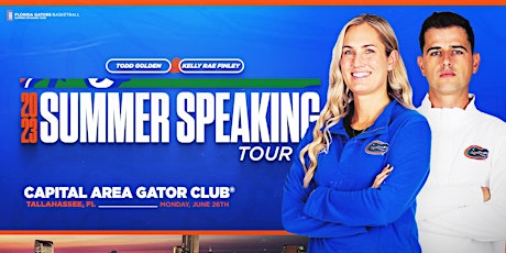 FL Gators Basketball Speaking Tour w/Todd Golden and  Kelly Rae Finley