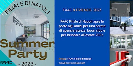 FAAC & FRIEND NAPOLI 2023