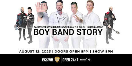 Boy Band Story - Live in The Joint at Rideau Carleton Casino