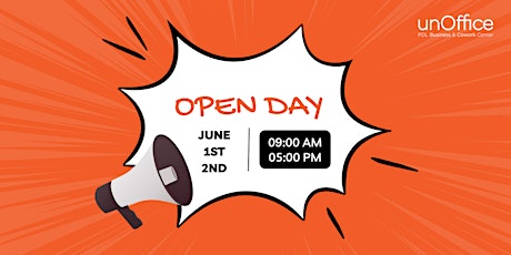 Open Day - 01 e 02 de Junho