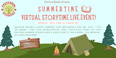 Summertime Virtual Storytime Event