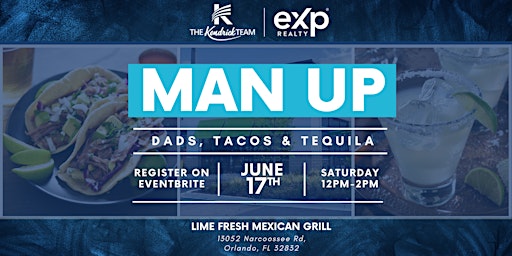 Imagem principal de Man Up - Dads, Tacos & Tequila