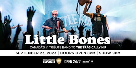 Little Bones - Tragically Hip Tribute live in The Joint primary image
